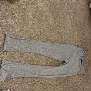 pretty little thing USA 4 (fit as a 2-4) grey flare sweatpants